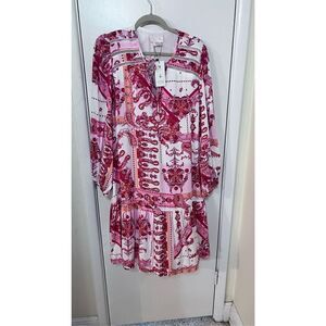 STARLING REINE BOHO DRESS IVORY SOUL FIRE WOMENS SIZE 16 NEW P1-192